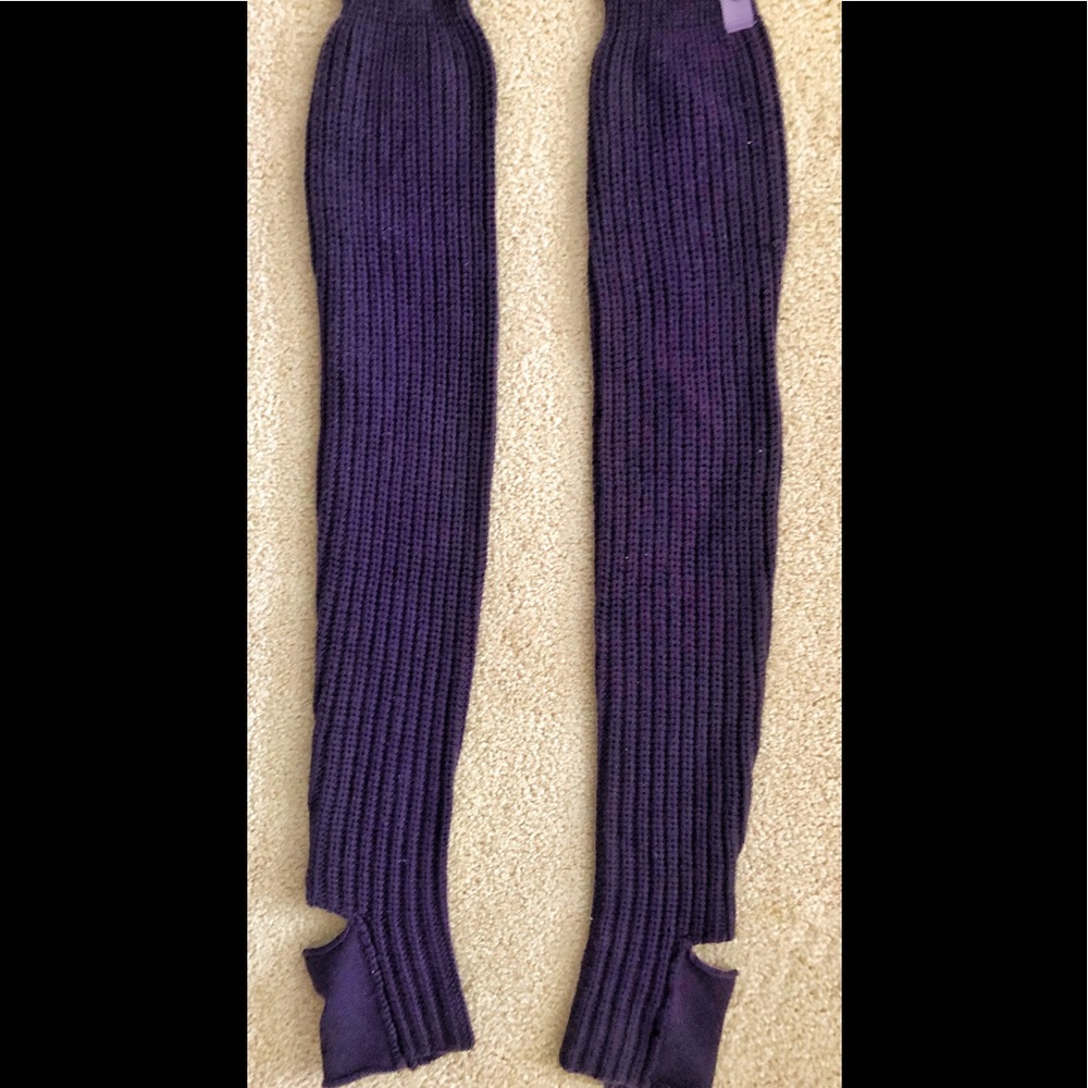 Lululemon Purple Leg Warmers
